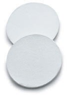 Papier filtre, fibre de verre, extra épais, taille de pore 1,0 µm, diamètre 47 mm, 100/paquet