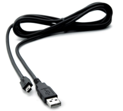 Câble USB standard avec connecteur mini-USB