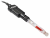 Electrode de pH rechargeable en verre Red Rod pour milieux sales, pour laboratoire, Intellical PHC735, câble de 1&nbsp;m