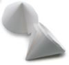 Filtre SA, cône, diamètre 110 mm, qualité d'analyse du sol, 500/paquet