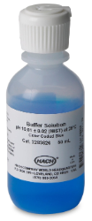Solution tampon, pH 10,01, code couleur bleu, 50 mL