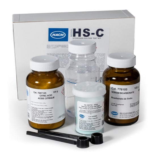 Kit de test de sulfure d'hydrogène, modèle HS-C