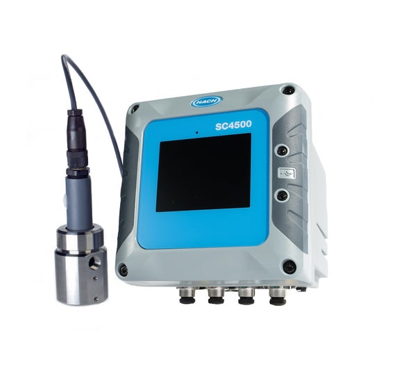 Analyseur d'oxygène dissous Polymetron 2582sc, compatible avec la solution Claros, Profinet IO, 100 - 240 V CA, sans cordon d'alimentation