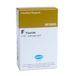 Réactifs Chemkey pour le fluorure (boîte de 25)