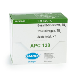 Test en cuve pour l'azote total, 1 - 16 mg/L, pour robot de laboratoire AP3900