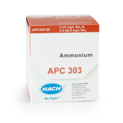 Tests en cuve de l'ammonium, 2 - 47 mg/L, pour robot de laboratoire AP3900