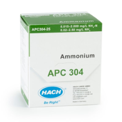 Tests en cuve de l'ammonium, 0,015 - 2 mg/L, pour robot de laboratoire AP3900