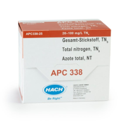 Test en cuve pour l'azote total, 20 - 100 mg/L, pour robot de laboratoire AP3900