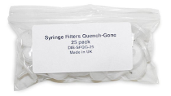 Filtres à seringue QGA, paquet de 25 filtres