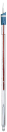 pHC2003-8 Electrode de pH combinée, Red Rod, L = 300 mm, prise BNC (Radiometer Analytical)
