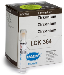 Test en cuve pour zirconium 6-60 mg/l Zr
