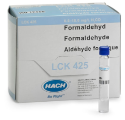 Test en cuve pour le formaldéhyde - ISO 12460, 0,5-10 mg/L H₂CO