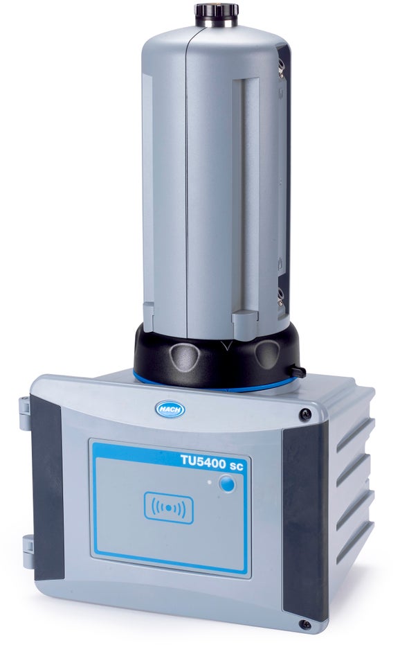 Turbidimètre laser plage basse ultra haute précision TU5400sc avec nettoyage automatique, vérification du système et RFID, version ISO