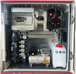 Système de filtration TMS-C, intérieur, tuyau d'échantillonnage non chauffé, 230 V, 5 m