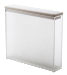 Cuve rectangulaire OS Cellule d'échantillon, 50 mm, rectangulaire, en verre, 1 pièce