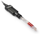Electrode de pH rechargeable en verre Red Rod pour usage général en laboratoire Intellical PHC705, câble de 1 m