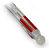 Electrode de pH rechargeable en verre Red Rod pour usage général en laboratoire Intellical PHC705, câble de 1 m