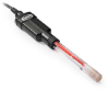 Electrode de pH rechargeable en verre Red Rod pour mesures de surface en laboratoire, Intellical PHC729, câble de 1&nbsp;m